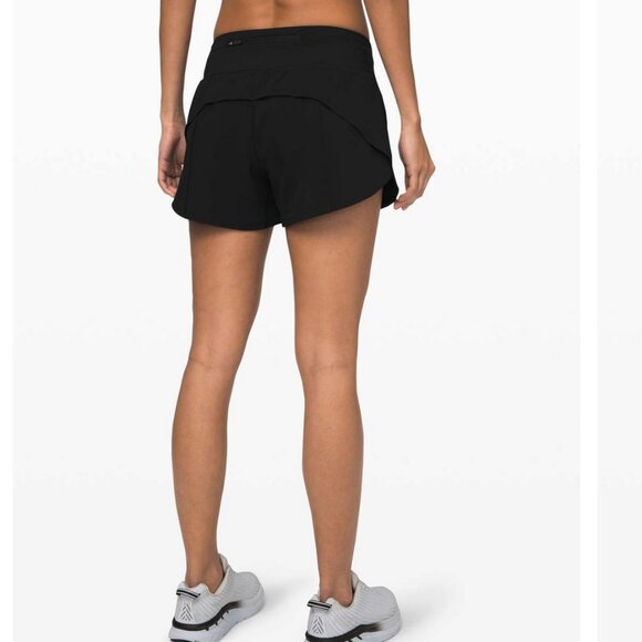 Lululemon Speed Up Short Black 14 Long - Picture 3 of 8